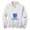 NuBlend ® 1/4 Zip Cadet Collar Sweatshirt Thumbnail