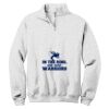 NuBlend ® 1/4 Zip Cadet Collar Sweatshirt Thumbnail