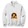 NuBlend ® 1/4 Zip Cadet Collar Sweatshirt Thumbnail