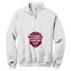 NuBlend ® 1/4 Zip Cadet Collar Sweatshirt Thumbnail