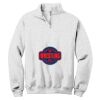 NuBlend ® 1/4 Zip Cadet Collar Sweatshirt Thumbnail