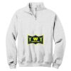 NuBlend ® 1/4 Zip Cadet Collar Sweatshirt Thumbnail