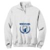 NuBlend ® 1/4 Zip Cadet Collar Sweatshirt Thumbnail