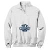 NuBlend ® 1/4 Zip Cadet Collar Sweatshirt Thumbnail