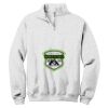 NuBlend ® 1/4 Zip Cadet Collar Sweatshirt Thumbnail