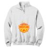 NuBlend ® 1/4 Zip Cadet Collar Sweatshirt Thumbnail
