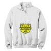 NuBlend ® 1/4 Zip Cadet Collar Sweatshirt Thumbnail