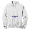 NuBlend ® 1/4 Zip Cadet Collar Sweatshirt Thumbnail