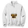 NuBlend ® 1/4 Zip Cadet Collar Sweatshirt Thumbnail