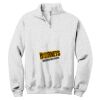 NuBlend ® 1/4 Zip Cadet Collar Sweatshirt Thumbnail