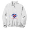 NuBlend ® 1/4 Zip Cadet Collar Sweatshirt Thumbnail