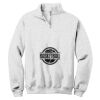 NuBlend ® 1/4 Zip Cadet Collar Sweatshirt Thumbnail