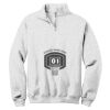 NuBlend ® 1/4 Zip Cadet Collar Sweatshirt Thumbnail