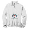 NuBlend ® 1/4 Zip Cadet Collar Sweatshirt Thumbnail