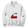 NuBlend ® 1/4 Zip Cadet Collar Sweatshirt Thumbnail