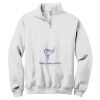 NuBlend ® 1/4 Zip Cadet Collar Sweatshirt Thumbnail