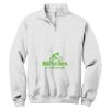 NuBlend ® 1/4 Zip Cadet Collar Sweatshirt Thumbnail