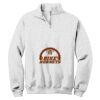 NuBlend ® 1/4 Zip Cadet Collar Sweatshirt Thumbnail
