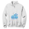 NuBlend ® 1/4 Zip Cadet Collar Sweatshirt Thumbnail