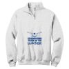 NuBlend ® 1/4 Zip Cadet Collar Sweatshirt Thumbnail
