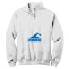 NuBlend ® 1/4 Zip Cadet Collar Sweatshirt Thumbnail