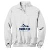 NuBlend ® 1/4 Zip Cadet Collar Sweatshirt Thumbnail