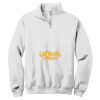 NuBlend ® 1/4 Zip Cadet Collar Sweatshirt Thumbnail
