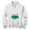 NuBlend ® 1/4 Zip Cadet Collar Sweatshirt Thumbnail