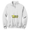 NuBlend ® 1/4 Zip Cadet Collar Sweatshirt Thumbnail