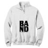NuBlend ® 1/4 Zip Cadet Collar Sweatshirt Thumbnail