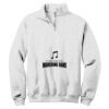NuBlend ® 1/4 Zip Cadet Collar Sweatshirt Thumbnail