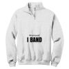 NuBlend ® 1/4 Zip Cadet Collar Sweatshirt Thumbnail