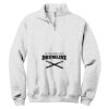 NuBlend ® 1/4 Zip Cadet Collar Sweatshirt Thumbnail