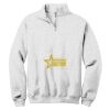 NuBlend ® 1/4 Zip Cadet Collar Sweatshirt Thumbnail