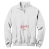 NuBlend ® 1/4 Zip Cadet Collar Sweatshirt Thumbnail