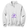 NuBlend ® 1/4 Zip Cadet Collar Sweatshirt Thumbnail