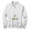 NuBlend ® 1/4 Zip Cadet Collar Sweatshirt Thumbnail