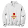 NuBlend ® 1/4 Zip Cadet Collar Sweatshirt Thumbnail