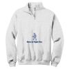 NuBlend ® 1/4 Zip Cadet Collar Sweatshirt Thumbnail