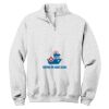 NuBlend ® 1/4 Zip Cadet Collar Sweatshirt Thumbnail