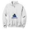 NuBlend ® 1/4 Zip Cadet Collar Sweatshirt Thumbnail