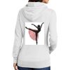 Ladies Core Fleece Pullover Hooded Sweatshirt Thumbnail
