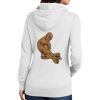 Ladies Core Fleece Pullover Hooded Sweatshirt Thumbnail
