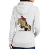 Ladies Core Fleece Pullover Hooded Sweatshirt Thumbnail