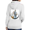 Ladies Core Fleece Pullover Hooded Sweatshirt Thumbnail