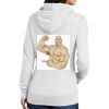 Ladies Core Fleece Pullover Hooded Sweatshirt Thumbnail