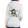 Ladies Core Fleece Pullover Hooded Sweatshirt Thumbnail