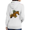 Ladies Core Fleece Pullover Hooded Sweatshirt Thumbnail