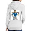 Ladies Core Fleece Pullover Hooded Sweatshirt Thumbnail