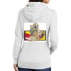 Ladies Core Fleece Pullover Hooded Sweatshirt Thumbnail